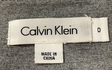 Load image into Gallery viewer, Calvin Klein Womens Gray Heather Pockets Knee-Length A-Line Skirt Size 0
