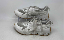 Load image into Gallery viewer, Reebok Boys Zig Dynamica White Lace-Up Low Top Sneakers Shoes Size 4K