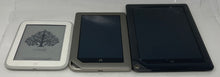 Load image into Gallery viewer, Lot Of 3 Pcs Barnes & Noble Nook Touchscreen Tablets Not Tested For Parts
