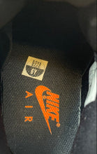 Load image into Gallery viewer, Nike Boys Air Force 1 Utility Mid Gray And Black Leather Sneakers Shoes Size 6Y