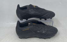 Load image into Gallery viewer, Adidas Kids Predator Club Black Low Top Soccer Cleats Size 3 No Laces