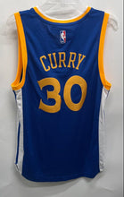 Load image into Gallery viewer, Adidas Mens Blue White NBA Golden State Warriors Stephen Curry #30 Jersey Size S