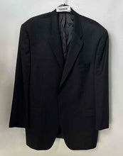 Load image into Gallery viewer, Lauren Ralph Lauren Mens Black Striped Two-Button Blazer Jacket Size 50L