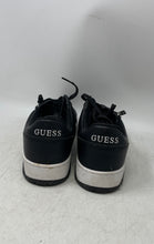 Load image into Gallery viewer, Guess Mens Nuvio White Black Leather Lace-Up Sneaker Shoes Size 12M