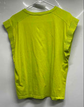 Load image into Gallery viewer, Zara Womens Green Round Neck Stretch Pullover T-Shirt Size Large