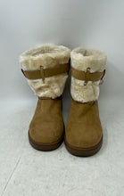 Load image into Gallery viewer, G by Guess Womens Brown Round Toe Buckle Ankle Snow Boots Size 8M