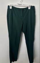 Load image into Gallery viewer, Calvin Klein Womens Green Flat Front Pockets Straight Leg Dress Pants Size 6