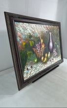 Load image into Gallery viewer, A Still Life Of Wine Grapes & Fruit Basket Framed Art Painting By Sweeting