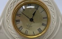 Load image into Gallery viewer, Lenox Timely Traditions Tambour Porcelain Mantel Clock Not Tested