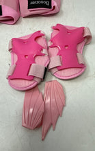 Load image into Gallery viewer, Bosoner Unisex Kids Pink Wrist Guards Knee & Elbow Pads Protective Gear Set Sz M