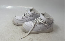 Load image into Gallery viewer, Nike Boys Air Force 1 Mid DH2935-111 White Lace-Up Sneaker Shoes Size 9C