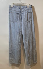 Load image into Gallery viewer, Forever 21 Womens Blue Denim Light Wash 5 Pocket Design Wide-Leg Jeans Pants 28