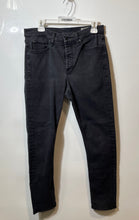 Load image into Gallery viewer, Rag & Bone Mens Black Denim Dark Wash Extra Slim Fit Skinny Leg Jeans Size 33