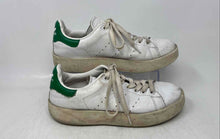 Load image into Gallery viewer, Adidas Womens Stan Smith Bold White Green Low Top Lace-Up Sneaker Shoes Size 8