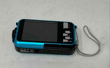 Load image into Gallery viewer, Blue Waterproof 4K Autofocus Digital Camera With Case And Charge Cable NCL