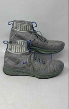 Load image into Gallery viewer, Puma Mens Ignite 3 Evoknit Mid Gray Blue Lace-Up Sneakers Shoes Size 10.5