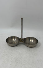 Load image into Gallery viewer, 1969 Cordova Solid 18-8 Stainless Steel Center Handle Double Condiment Caddy