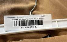 Load image into Gallery viewer, Forever 21 Womens Brown Flap Pockets Pull On Stretch Mini Skirt Size Small