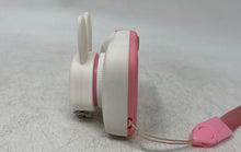 Load image into Gallery viewer, White Pink Rabbit Shaped Mini Digital Camera For Kids With Strap Not Tested