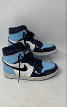 Load image into Gallery viewer, Nike Womens Air Jordan 1 Retro High CD0461-401 Blue Lace-Up Sneaker Shoes Size 7