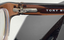 Load image into Gallery viewer, Authentic Tory Burch Women's Brown & Light Beige Gradient Glasses With Case