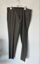 Load image into Gallery viewer, Louis Raphael Luxe Mens Gray Slash Pockets Slim Fit Dress Pants Size 36 x32