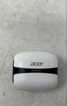 Load image into Gallery viewer, Acer White Black Bluetooth Wireless In-Ear Earbuds With Charging Case Not Tested