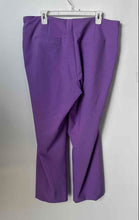 Load image into Gallery viewer, Rachel Zoe Womens Purple Flat Front Stretch Wide-Leg Dress Pants Sz 16 With Tag