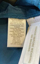 Load image into Gallery viewer, Loft Womens Blue Floral Lace Short Sleeve Round Neck Mini Dress Size MP