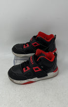 Load image into Gallery viewer, AND1 Boys BTA145GX045 Black Red Mid Top Lace-Up Sneaker Shoes Size 12