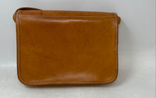 Load image into Gallery viewer, Womens Brown Genuine Leather Adjustable Strap Crossbody Handbag Made In Italy