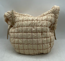 Load image into Gallery viewer, UrbanFit By Urban Expressions Womens Beige Quilted Zip Top Shoulder Bag