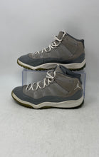 Load image into Gallery viewer, Nike Kids Air Jordan 11 Retro Gray Mid Top Lace-Up Sneaker Shoes Size 3Y