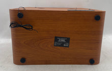Load image into Gallery viewer, Throwback Model TB-RETS2-WOD Brown Retro Ware Wireless Speaker Untested
