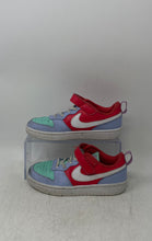 Load image into Gallery viewer, Nike Kids Court Borough Low Recraft DV5457-400 Multicolor Sneaker Shoes Size 1Y