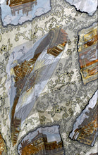 Load image into Gallery viewer, Womens Multicolor Printed Multifunctional Rectangular Scarf