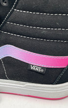 Load image into Gallery viewer, Vans Mens Off The Wall Sk8-Hi BMX Black Pink Sky Blue Sneaker Shoes Size 10.5