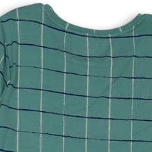 Load image into Gallery viewer, APT.9 Womens Green Square Print Crew Neck Short Sleeve T Shirt Size Large