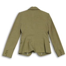 Load image into Gallery viewer, The Limited Womens Beige Notch Lapel Collar Formal Two Button Blazer Size 4