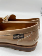 Load image into Gallery viewer, Russell & Bromley Womens Beige Leather Round Toe Slip On Loafer Shoes Sz EUR 36