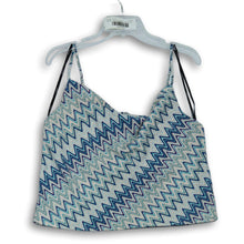 Load image into Gallery viewer, Forever 21 Womens Multicolor Chevron Spaghetti Strap Camisole Tank Top Size L