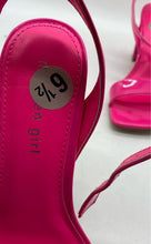 Load image into Gallery viewer, Madden Girls Winnii WINN08J1 Pink Open Toe Block Heel Ankle Strap Sandals 6.5M