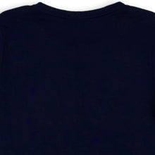 Load image into Gallery viewer, Calvin Klein Womens Blue Short Sleeve Round Neck Pullover Blouse Top Size M