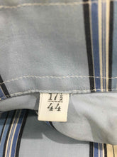 Load image into Gallery viewer, Josephs Cloak Blue Stripes Long Sleeve Shirt Size 44