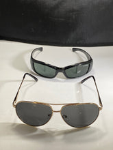 Load image into Gallery viewer, Lot Of 2 Arnette Kenneth Cole Reaction Black UV Protected Full Rim Sunglasses