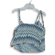 Load image into Gallery viewer, Forever 21 Womens Multicolor Chevron Spaghetti Strap Camisole Tank Top Size L