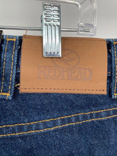 Load image into Gallery viewer, Redhead Mens Blue Denim Dark Wash Pockets Straight Leg Jeans Size 36x30