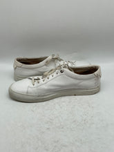 Load image into Gallery viewer, Good Man Mens Edge White Leather Lace Up Low Top Sneakers Shoes Size 14