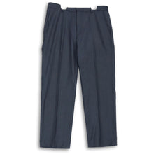 Load image into Gallery viewer, Calvin Klein Mens Gray Flat Front Slash Pocket Straight Leg Dress Pants Sz 33X30