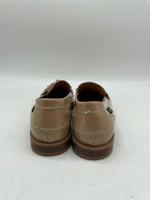 Load image into Gallery viewer, Russell & Bromley Womens Beige Leather Round Toe Slip On Loafer Shoes Sz EUR 36